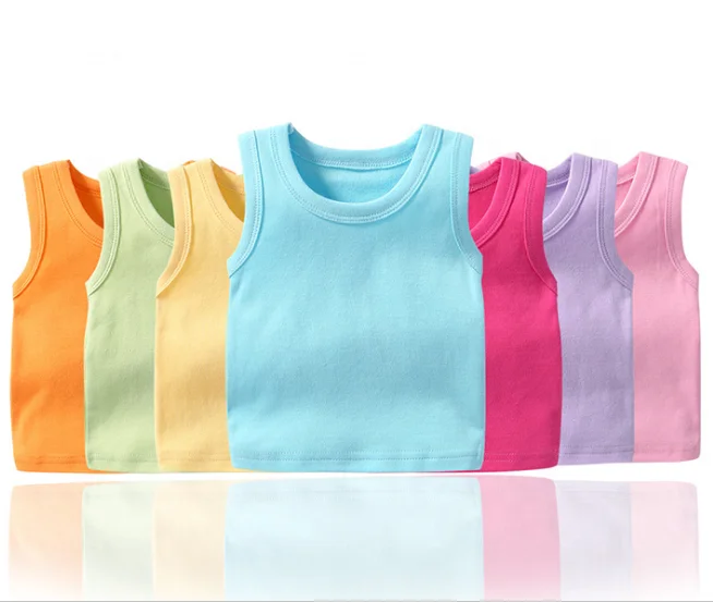 China high quality custom made new pima cotton plain solid colors infant baby girls and boys eco-friendly wrestling singlets