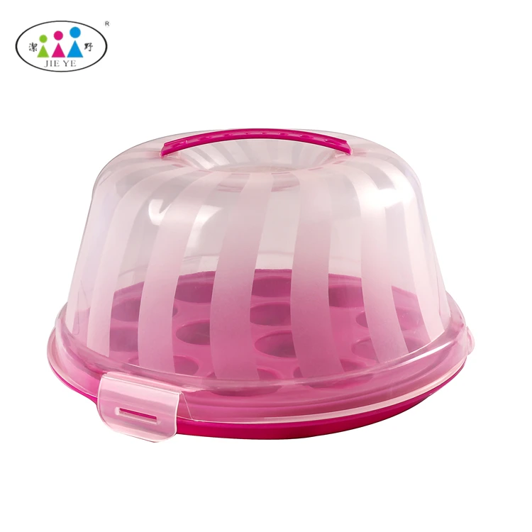 Portable Plastic Cake Server Cake Carrier