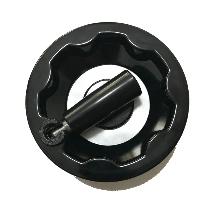 Solid Handwheel Bore Dia12mm with Foldable handle for Lathe machines, Milling Machines, Grinder Machines