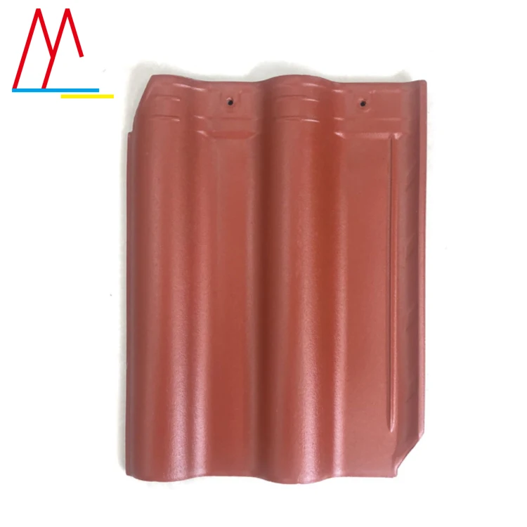 Manufacturer 415*315  Building Materials  composite chinese clay roof tile for Sale