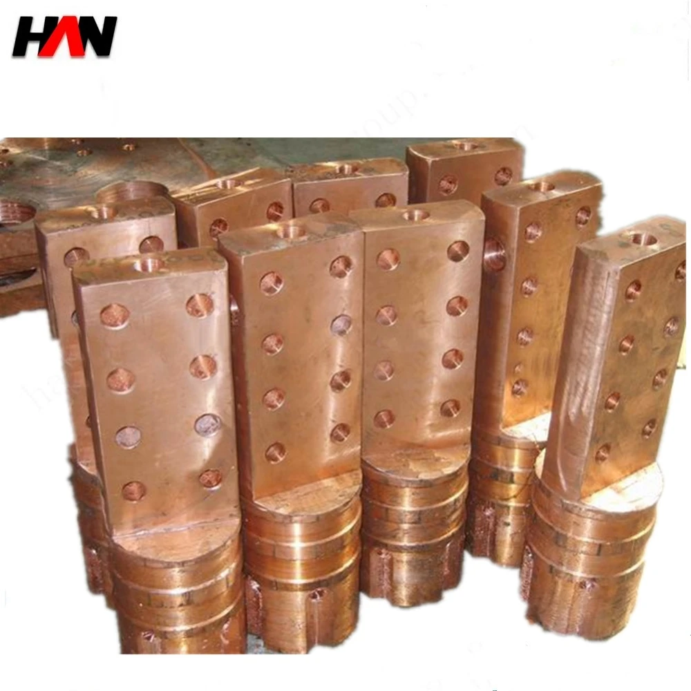 electric arc furnace EAF spare parts: conductive Electrode arm , contact jaw, water cooling furnace cover...