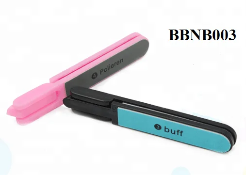 Wholesale Personalized Cuvred Moon Shaped 4 Steps Smooth Beauty Manicure Nail Art Polish Shine Buffers Block