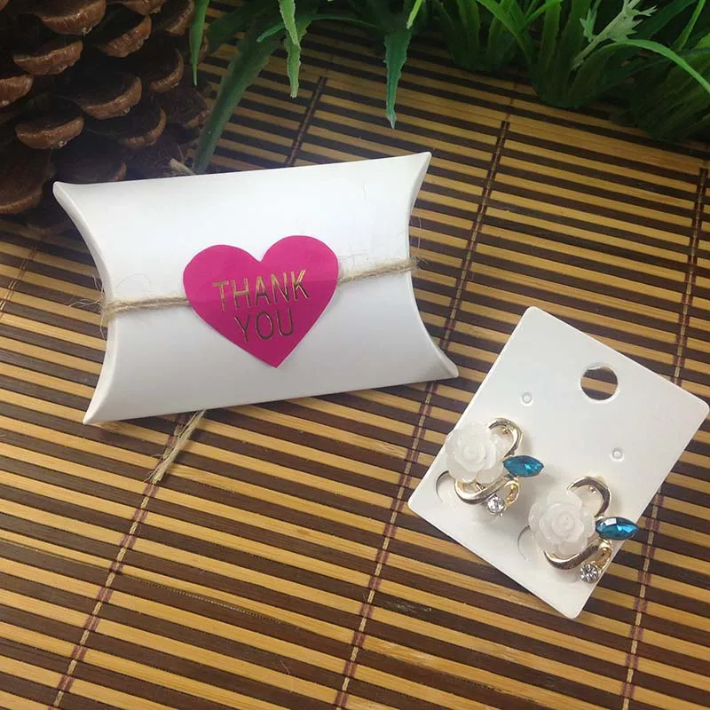 
Heli Cheap Three Colors Small Art Packing Paper Pillow Shape Box 