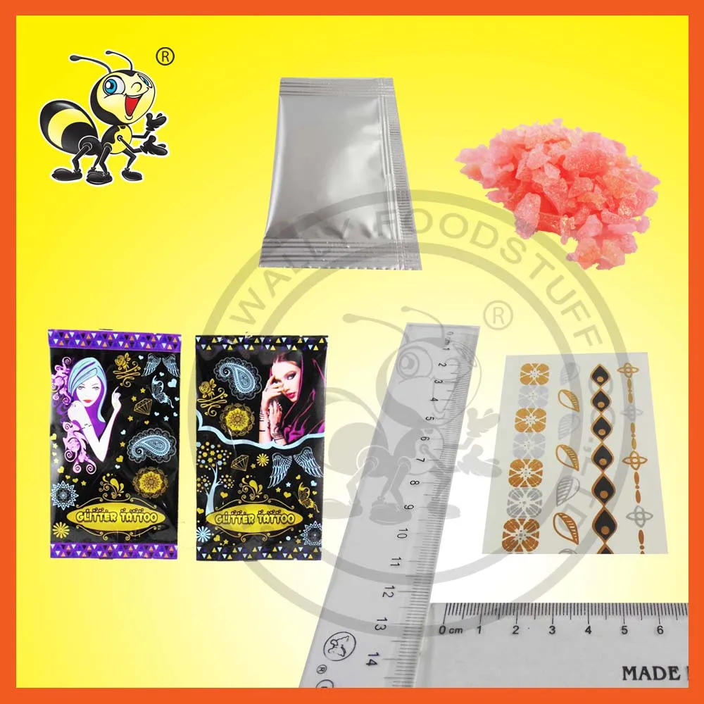 Кондитерские изделия конфеты popping татуировки сюрприз мешок