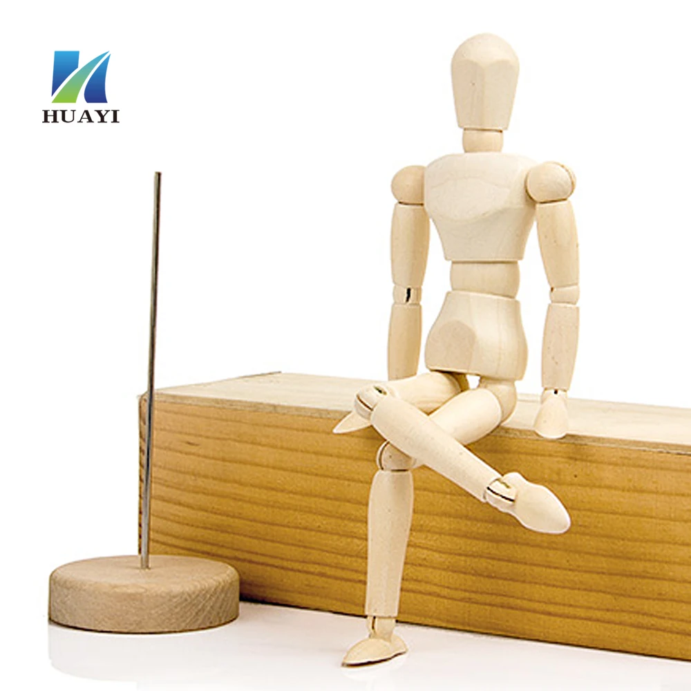 high quality Wooden  Male Mannequin adjustable wooden mannequin birch beech