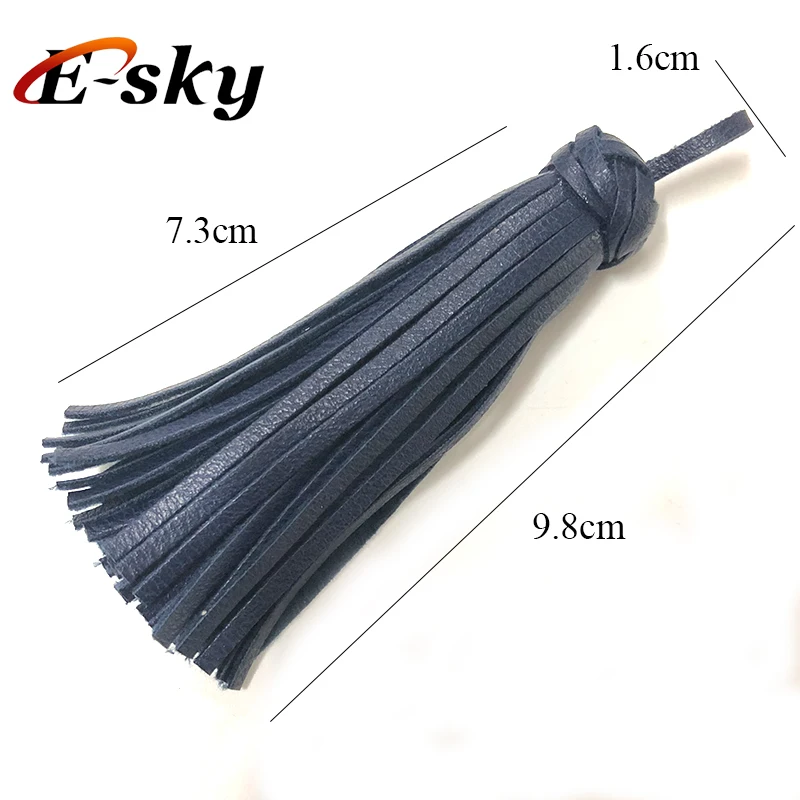 Декоративная Легкая длинная бахрома кожаная кисточка для сумки