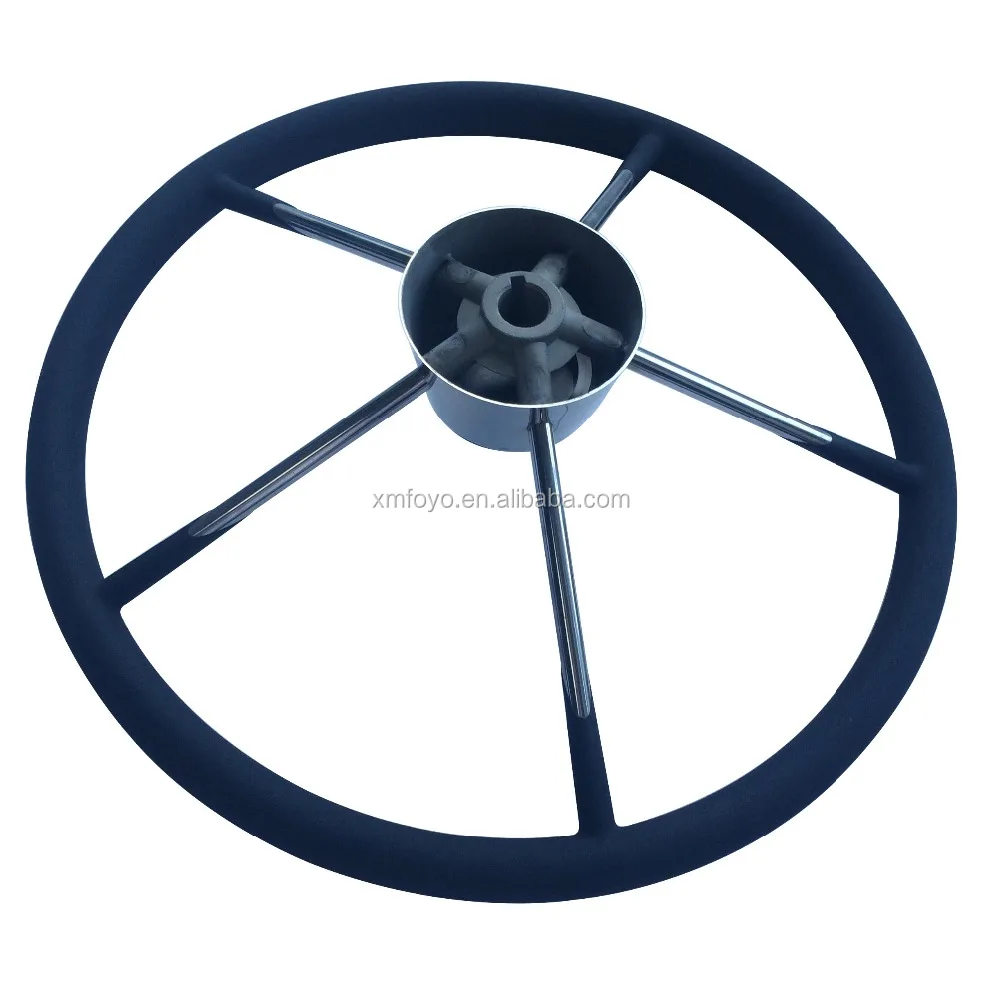 
Diameter 550mm Marine boats 6 spoke wheel 
