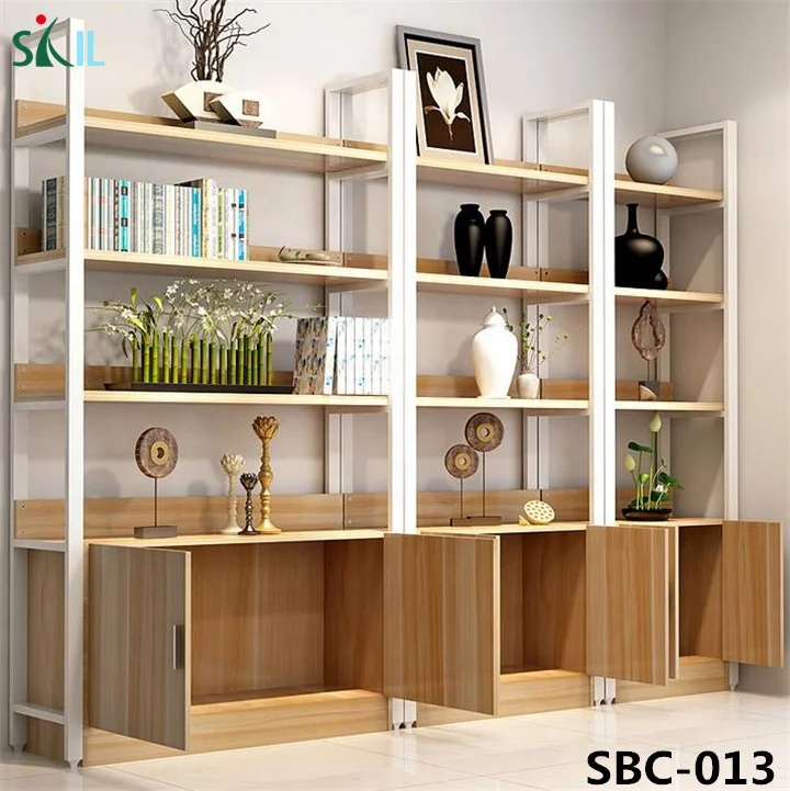 modern storage shelf bookshelf wooden