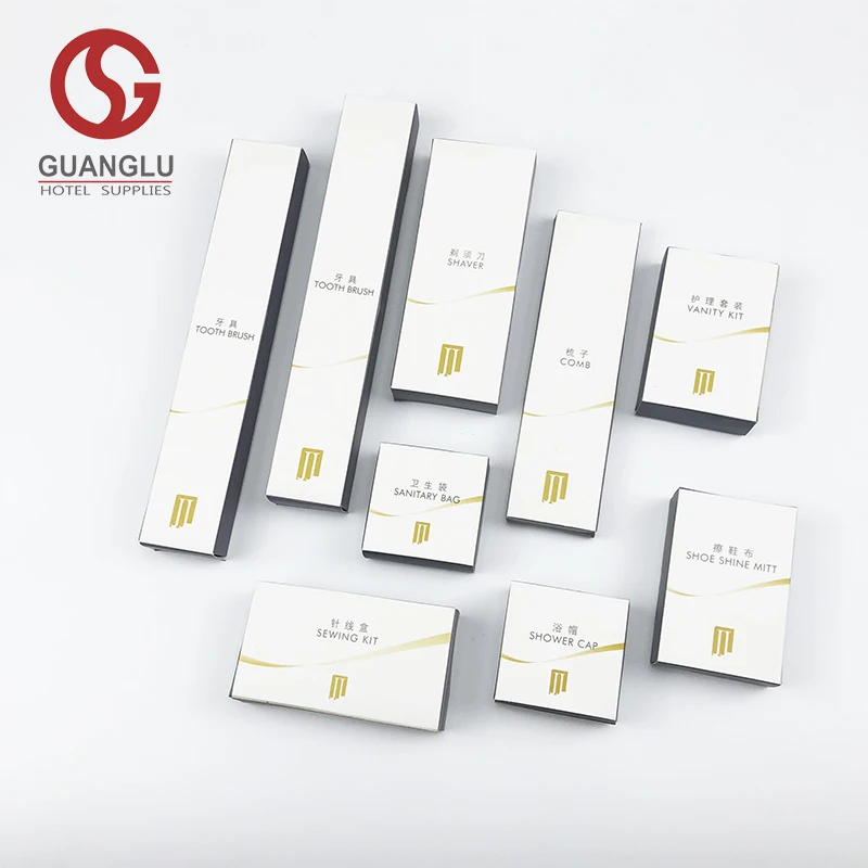 High Quality Hotel Bathroom Amenity Sets Customized