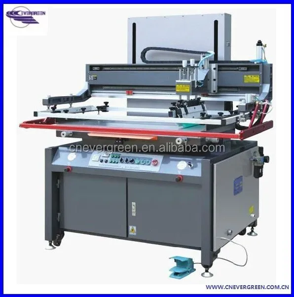 Factory new semi automatic silk screen printing machine