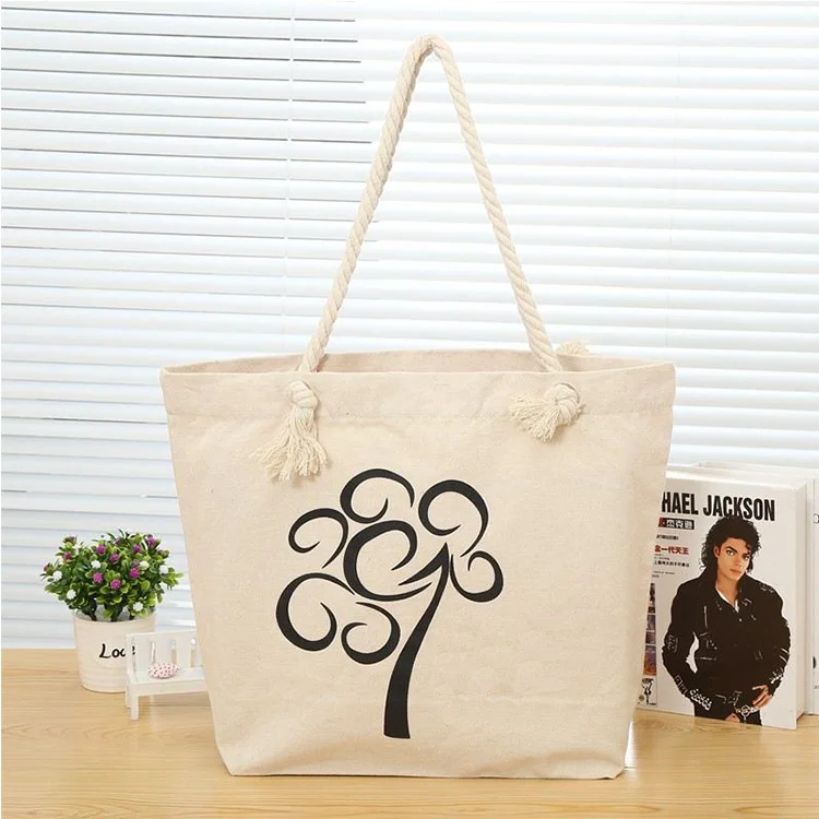 2019 new product custom ecological eco shopper promotional cotton bags