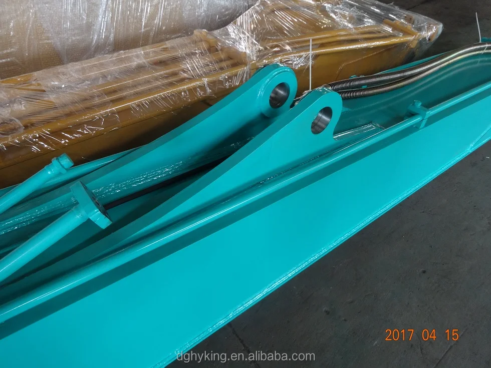 Customized 18m Front Attachment Long Reach Boom And Rrm For Kobelco SK210 Excavator