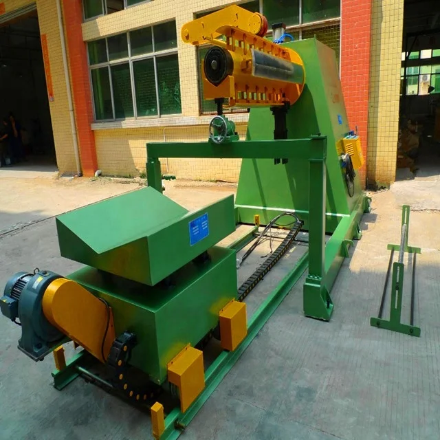 
CE certificated hydraulic uncoiler 10T made in China 
