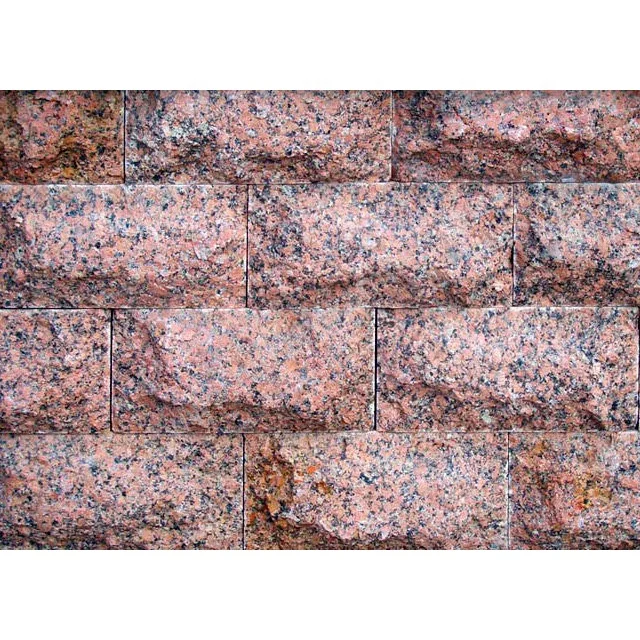 
Ukraine hammered polished monument stone natural cheap grey rose granite slab stone 