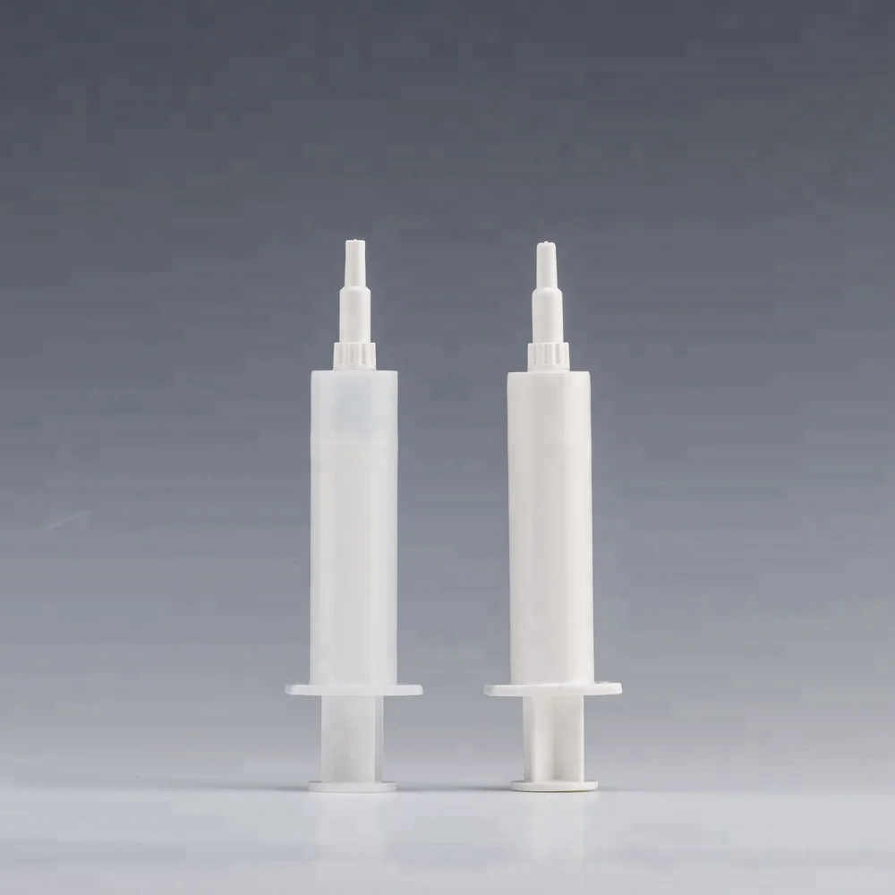 long tip 10ml plastic medical ointment syringe sample free injector with cap for packaging injection cow masititis medicine