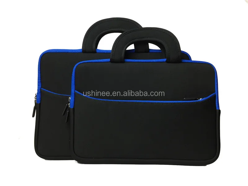 13.3~14inch Neoprene zipper padding sleeve chromebook notebook laptop sleeve case bag
