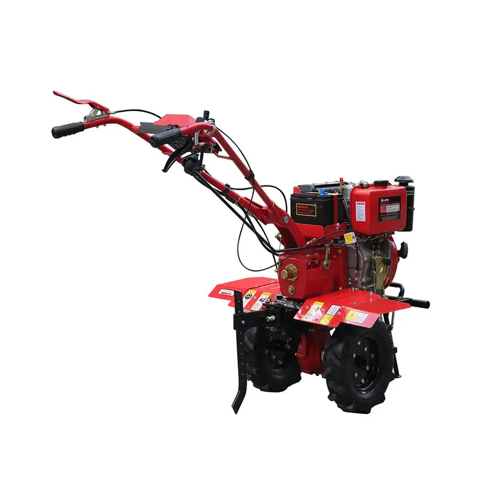 Low price air cooled 186FA engine agricultural machine diesel tiller