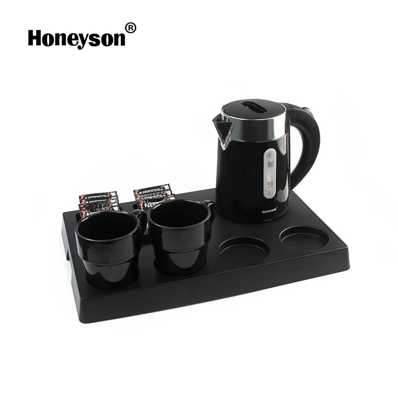  Новинка л двухслойный беспроводной чайник для воды Honeyson набор лотков