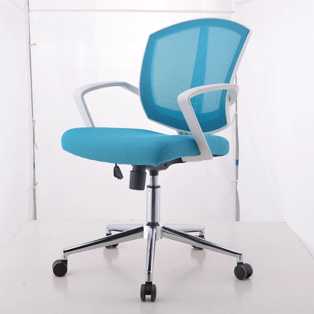 High quality computer desk wave gas lift swivel staff chair