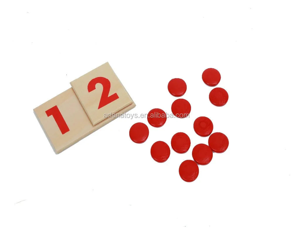 
Montessori Materials in China: Montessori Toys C043 Cards&Counters Educational Toys for Kids 