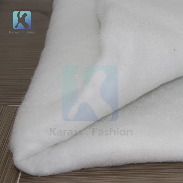 Economic polyester wadding with silicone on sale