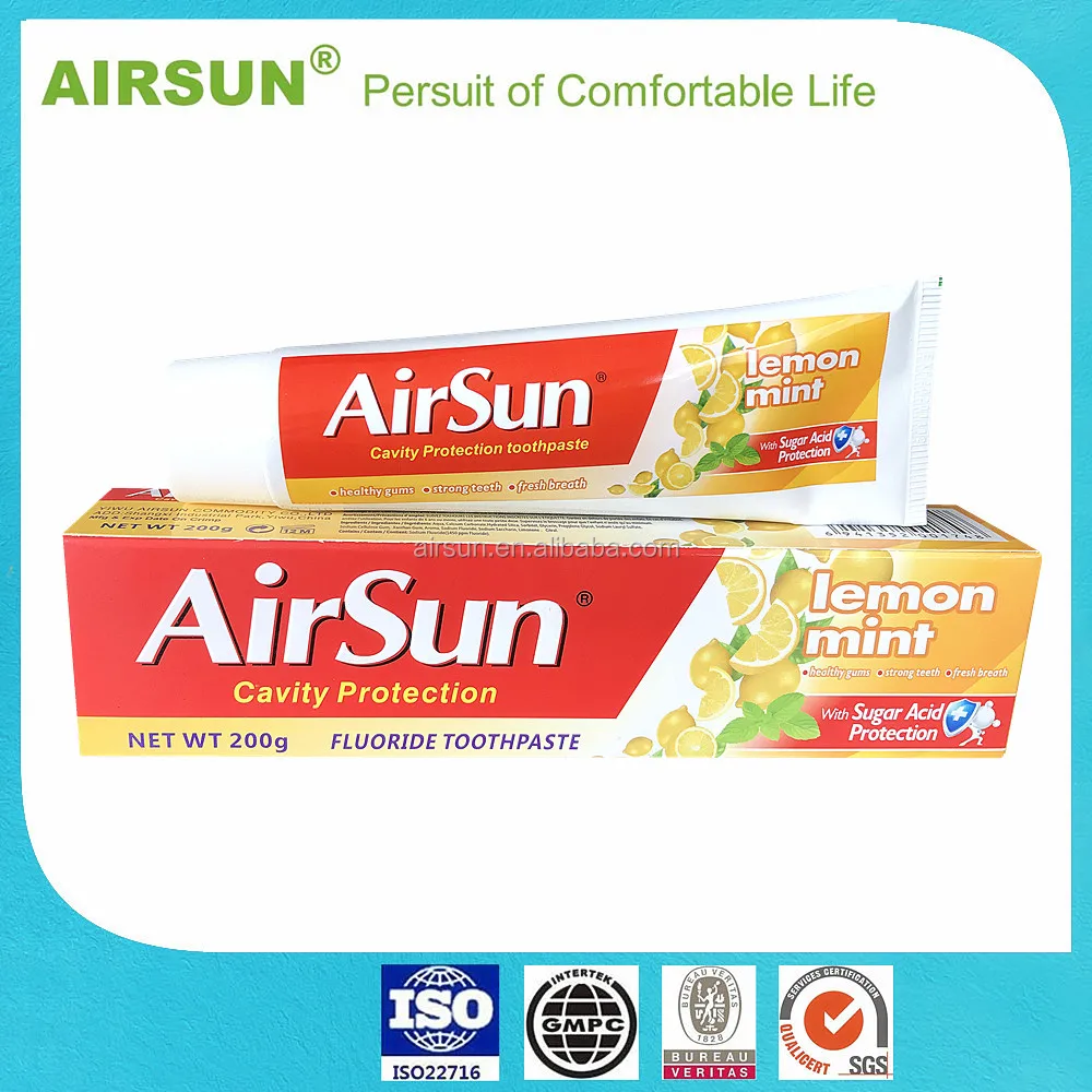 AirSun Natural Whitening Toothpaste manufacturer