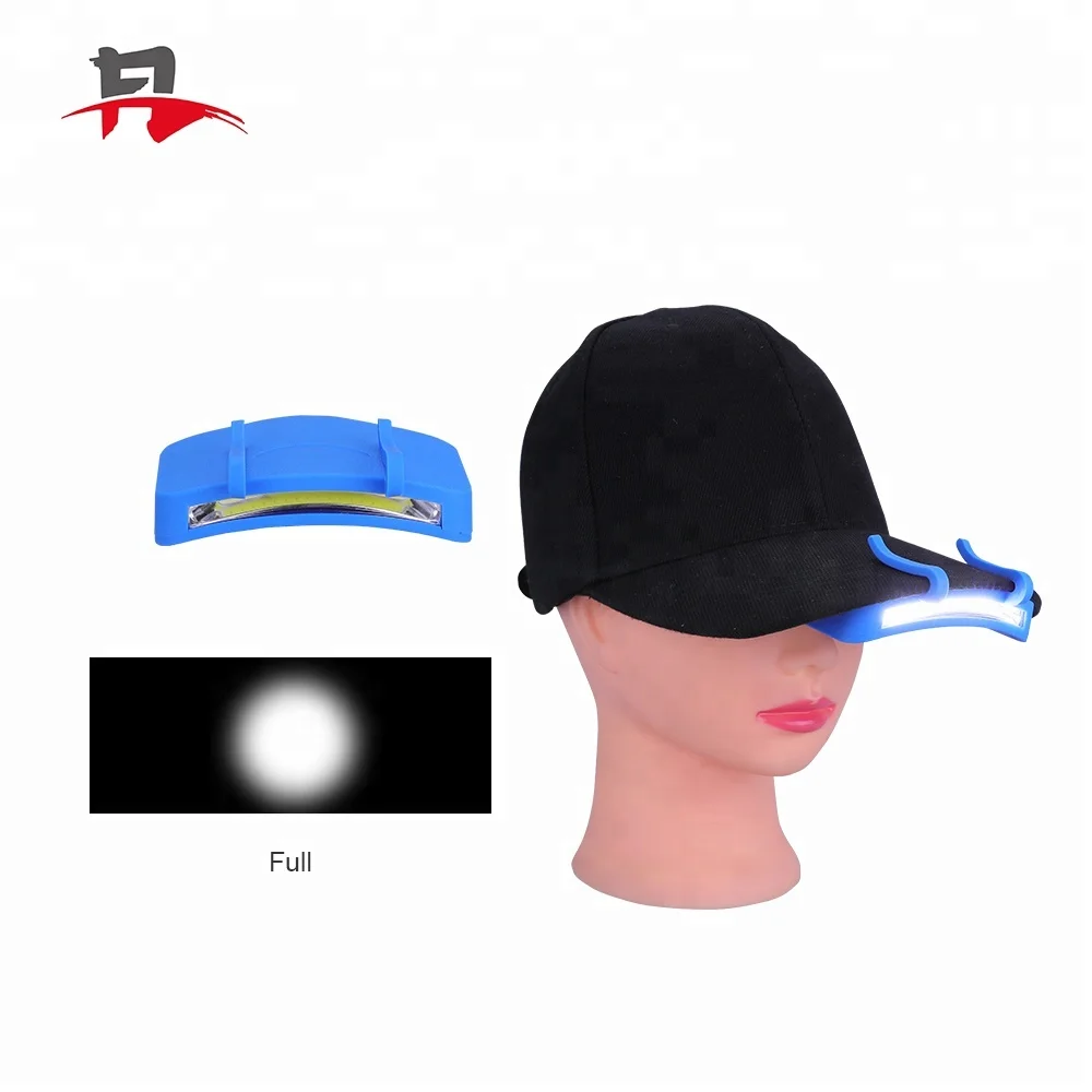 Super Bright 3W LED Emergency Hiking Fishing Waterproof Clip-On Cap Light Headlamps