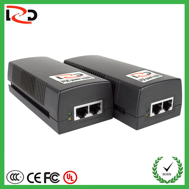 15.4 Вт 12 В ieee802. 3af PoE адаптер Power over Ethernet
