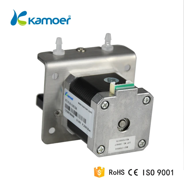 Kamoer KCS-Plus 12В/24В шаговый двигатель Высокоточный DC водный медицинский всасывающий насос из нержавеющей стали Микро перистальтический