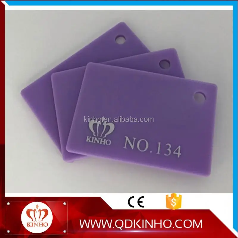 Красный цвет гибкие акриловый лист для дизайна