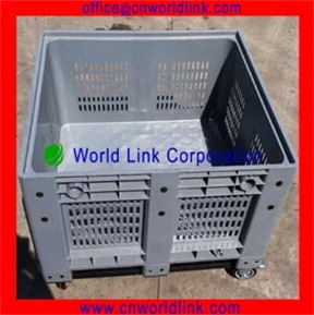 Storage Mesh Stackable Roll Plastic Plastic Pallet Basket
