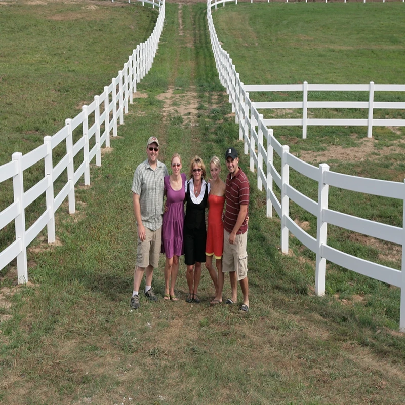 Free Standing Expandable Portable Pvc Horse Fences