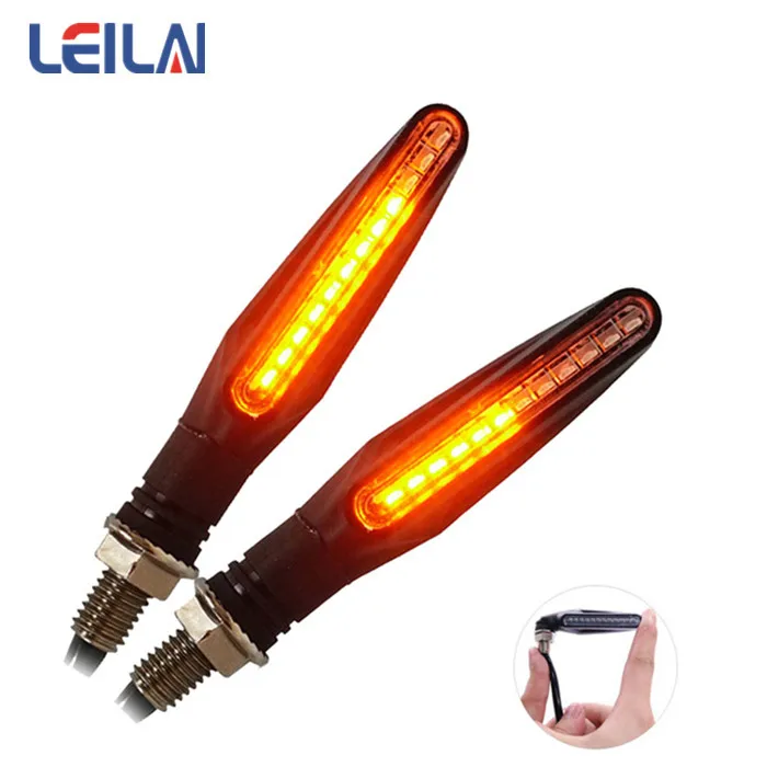 Motorcycle Spare Parts Accessories 12V LED Turn Signal Indicators DRL Light For Motorcycle