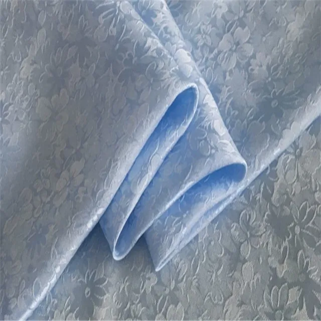 Цветочный дизайн, смесь парчовой ткани, шелк, жаккардовая ткань для красивого платья