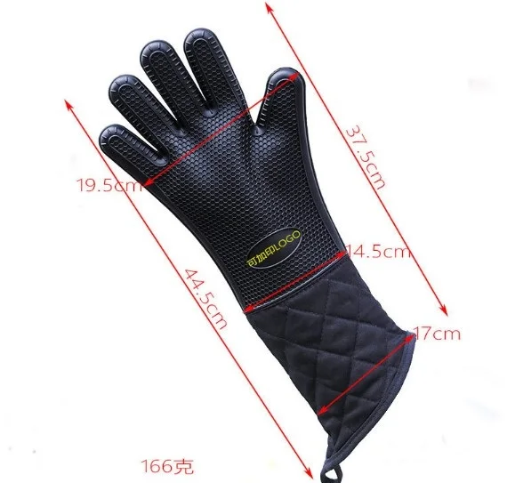 Extreme Heat Resistant Kitchen Silicone Glove For Cooking