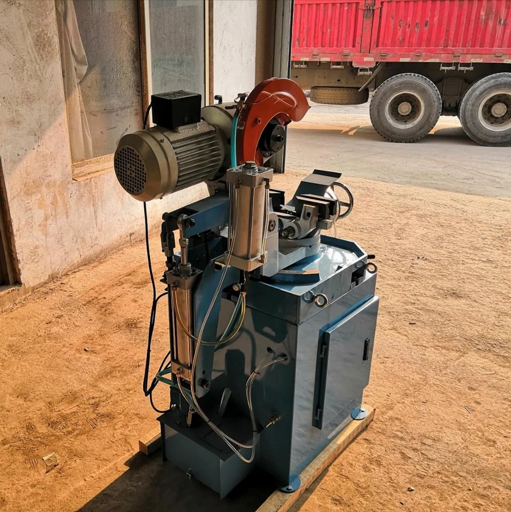 MC-315B пневматический Semi автоматическая труборезная машина для резки труб угловая машина для пневматические циркулярная пила стержень резки