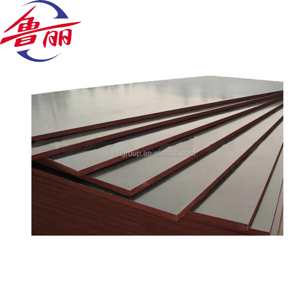 18mm film faced plywood /brown film faced plywood /hardwood core shuttering board