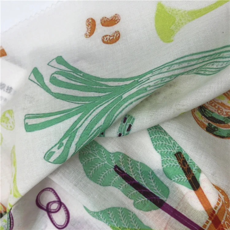 
Factory Direct Your Own Design Digital Custom Print Fabric Cotton 