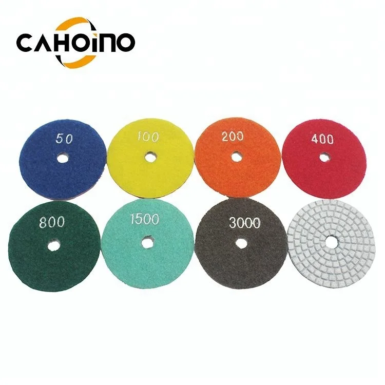 Granite Marble Wet Cut Diamond Flexible Polishing Pad