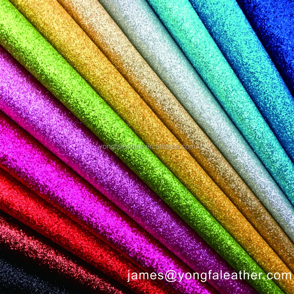 PU Glitter Synthetic Leather