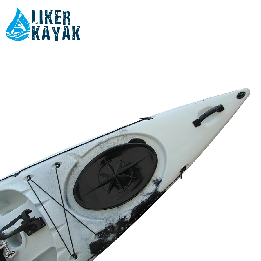 4.3m Angler kayak fishing pedal kayak fishing canoe made in China