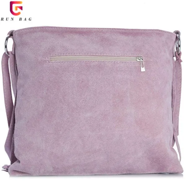 Suede Leather Women Bag Tassel Fringe Bag Hobo Bag