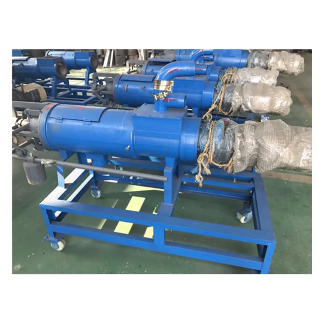 Cow manure/slurry solid liquid screw extrusion separator