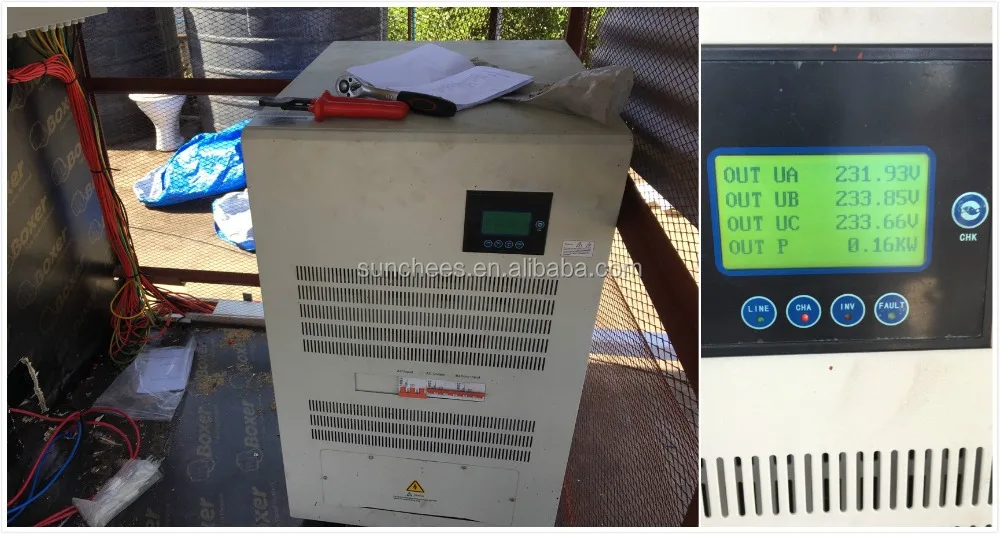 3 Phase 4 Wire Solar Power Inverter/ 20kw 30kw 50kw Three Phase Solar Inverter off Grid/ 10kw 96V 380V Inverter Price
