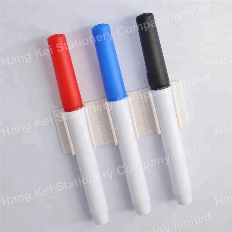 Cheaper Magnetic Whiteboard Marker Pen Holder Self Adhesive