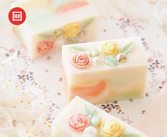 Top one Natural lavender Soap Travel Vegan Shea Butter Tomato Soap Touch Acne