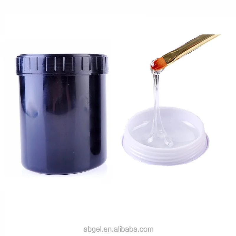 clear builder nail gel for nail soak off 1 KG wholesale