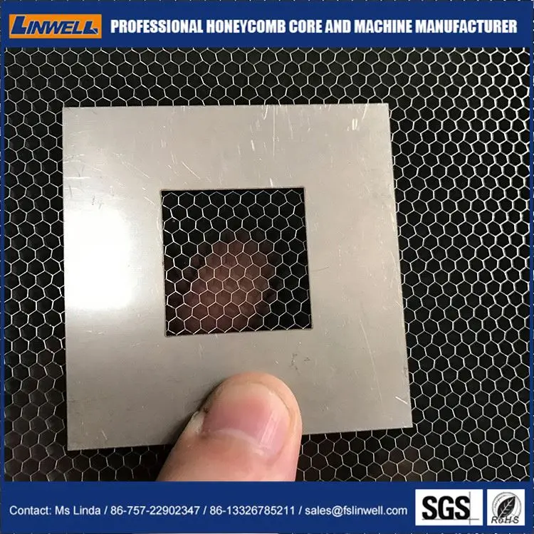 Industrial/Commercial applications, light honeycomb louver with micro hole aluminum honeycomb core