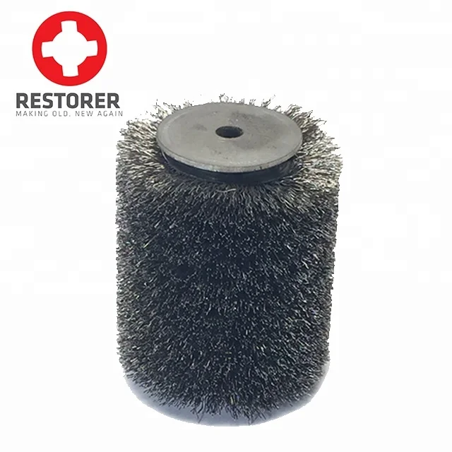 Surface condition tool restorer burnishing polishing machine electric belt sander with stainless steel bristle wheel