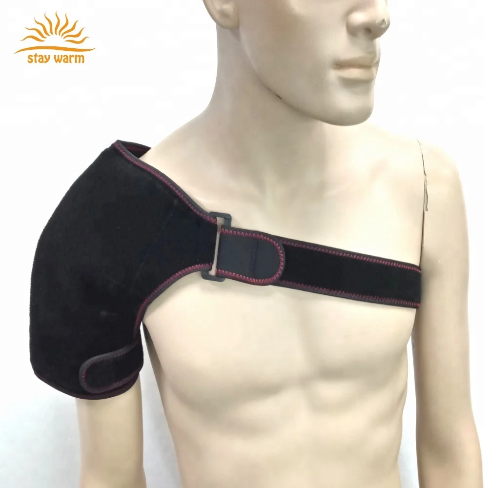 Medical Health Care Heated Shoulder Support wrap Far Infrared Shoulder Heating Pad
